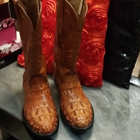 Custom Exotic American  Alligator boots